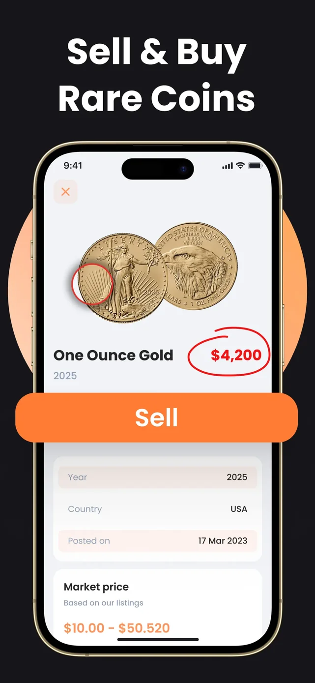 CoinIn: Coin Scan Identifier App Store screenshot 4