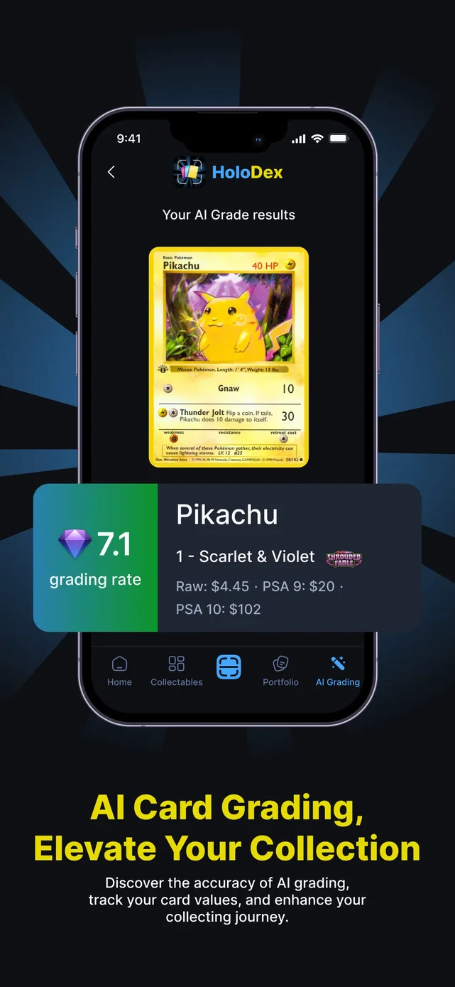 HoloDex - TCG Scan & Collect App Store screenshot 2