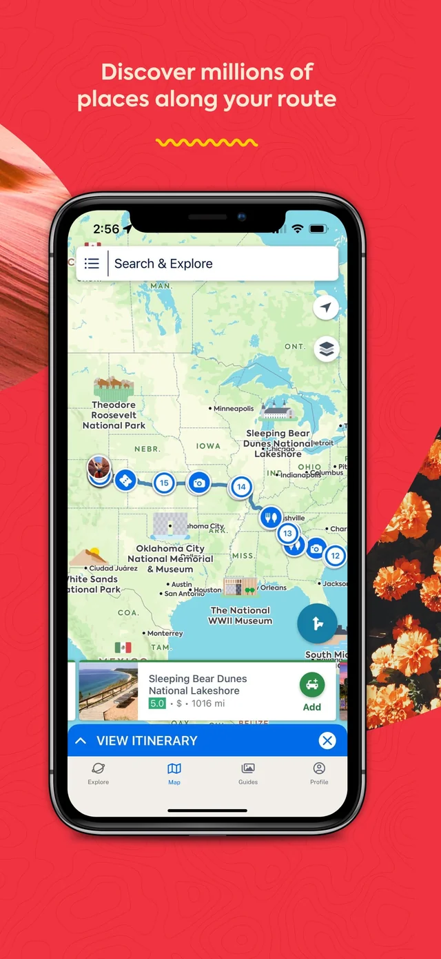Roadtrippers - Trip Planner App Store screenshot 3