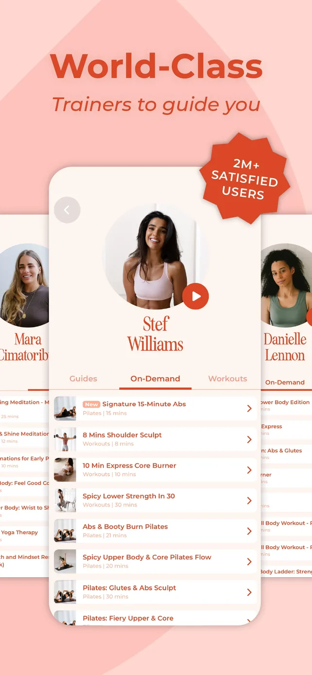 WeGLOW: Home Workout for Women App Store screenshot 3