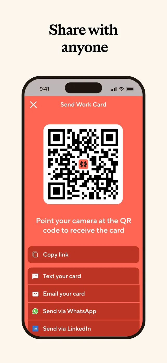 Blinq: Digital Business Card App Store screenshot 3