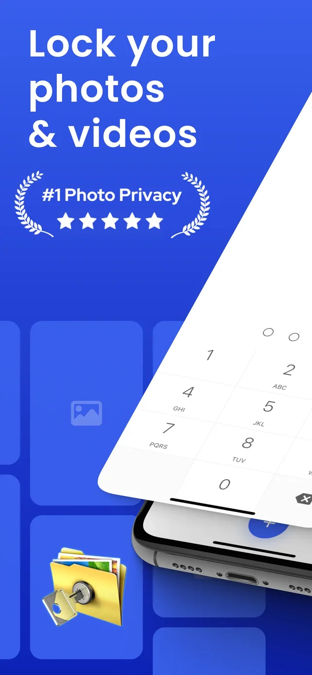 Private Photo Vault - Pic Safe App Store screenshot 1
