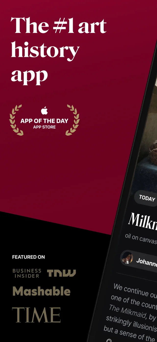 DailyArt App Store screenshot 1