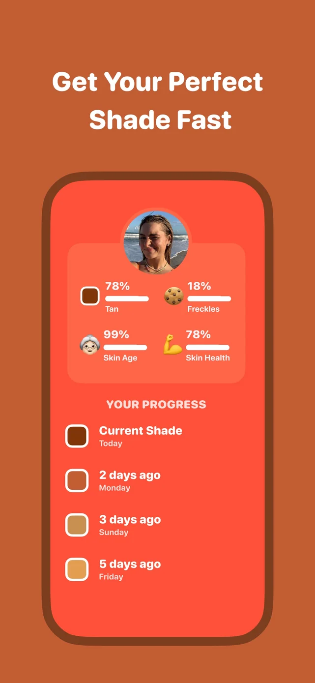 Rayz­: UV Index & Tan Tracker App Store screenshot 1