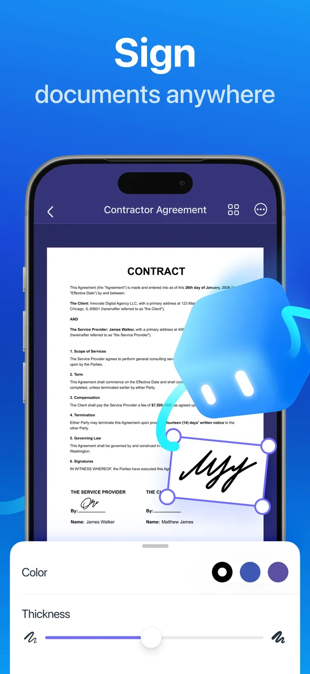Scanner Pro・Scan PDF Documents App Store screenshot 3