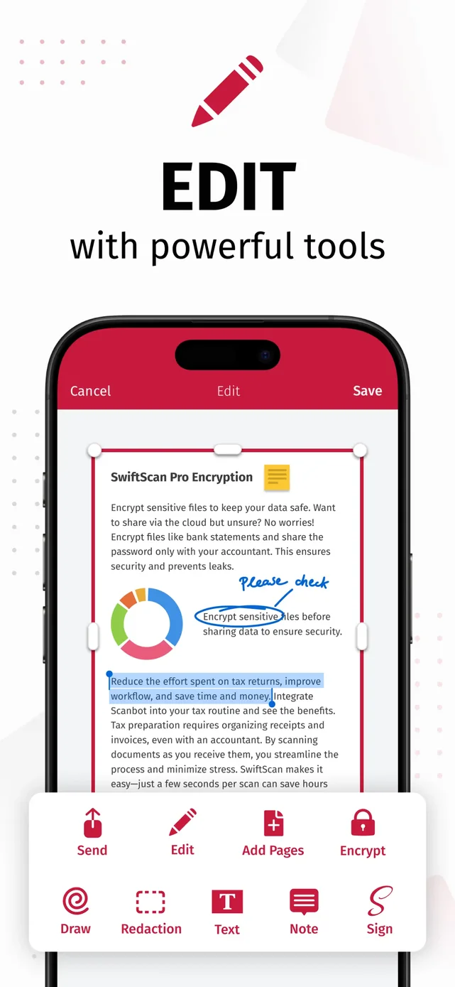 SwiftScan AI Document Scanner App Store screenshot 4