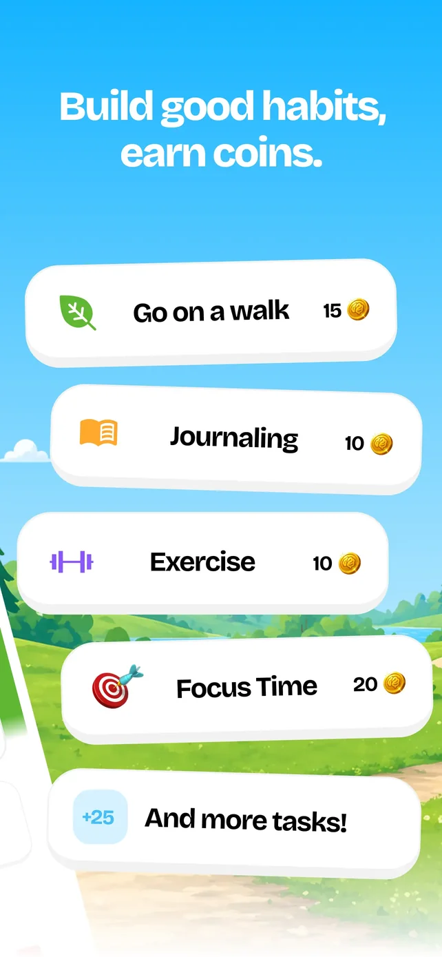 Unrot: Earn your Screen Time App Store screenshot 2