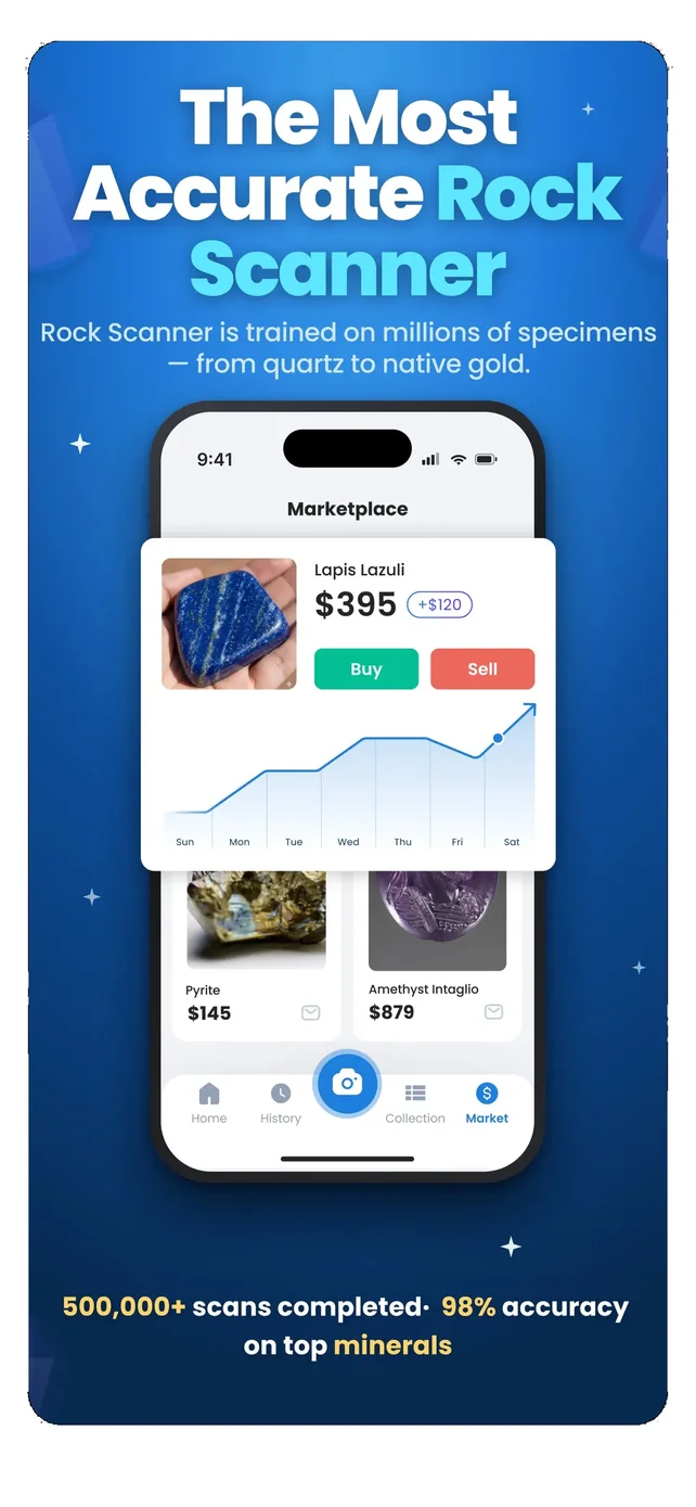 RockIn Rock & Mineral identify App Store screenshot 3