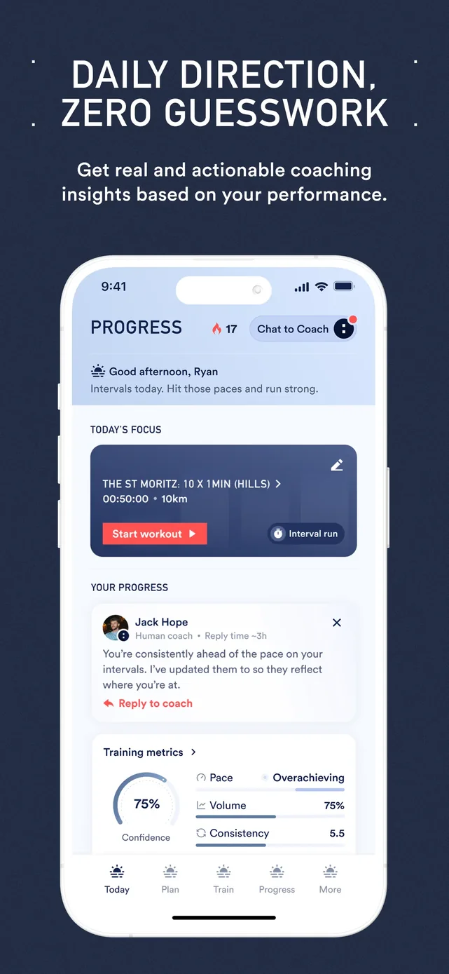 Coopah: The Run Coaching App App Store screenshot 4