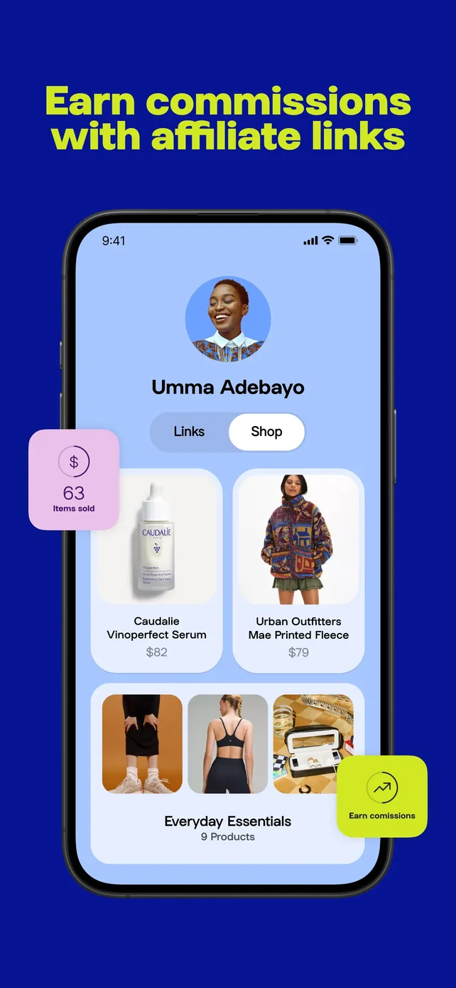 Linktree: Link in Bio Creator App Store screenshot 3