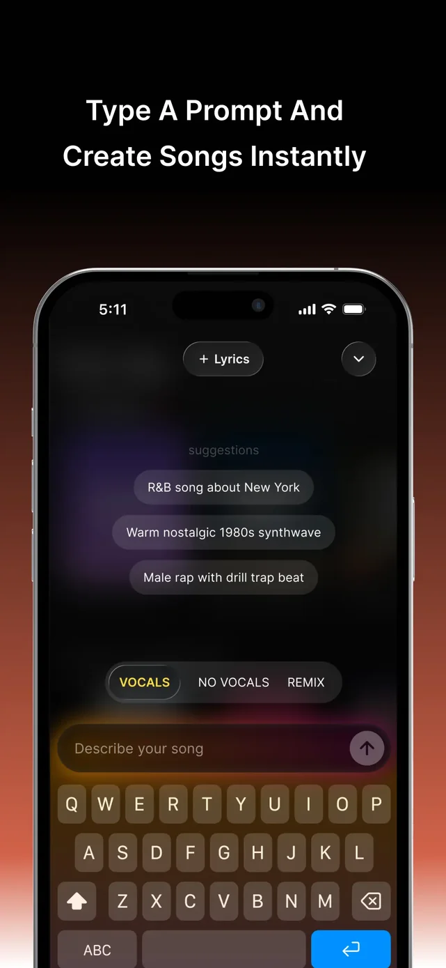 MusicGPT - AI Song Generator App Store screenshot 2