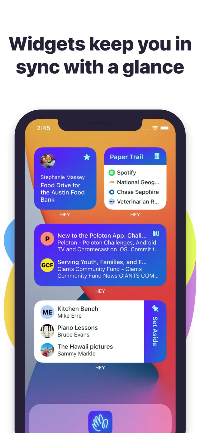 HEY Email App Store screenshot 2