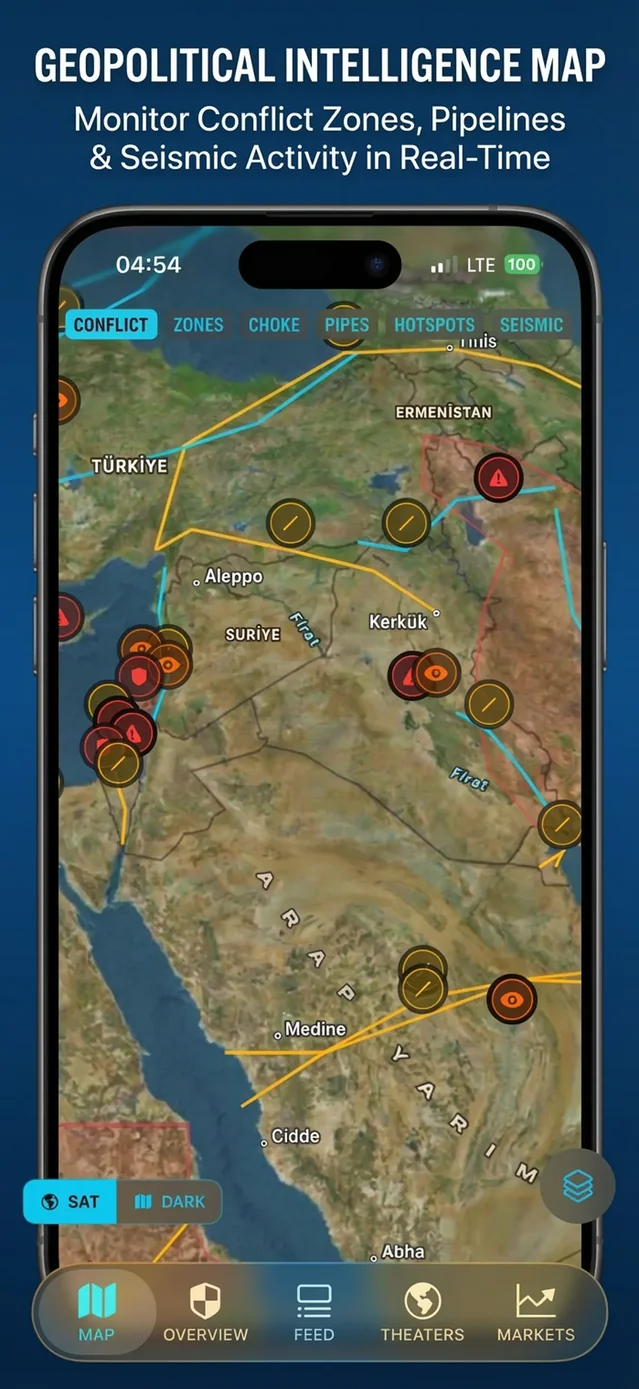 World Monitor Real-Time Intel App Store screenshot 1