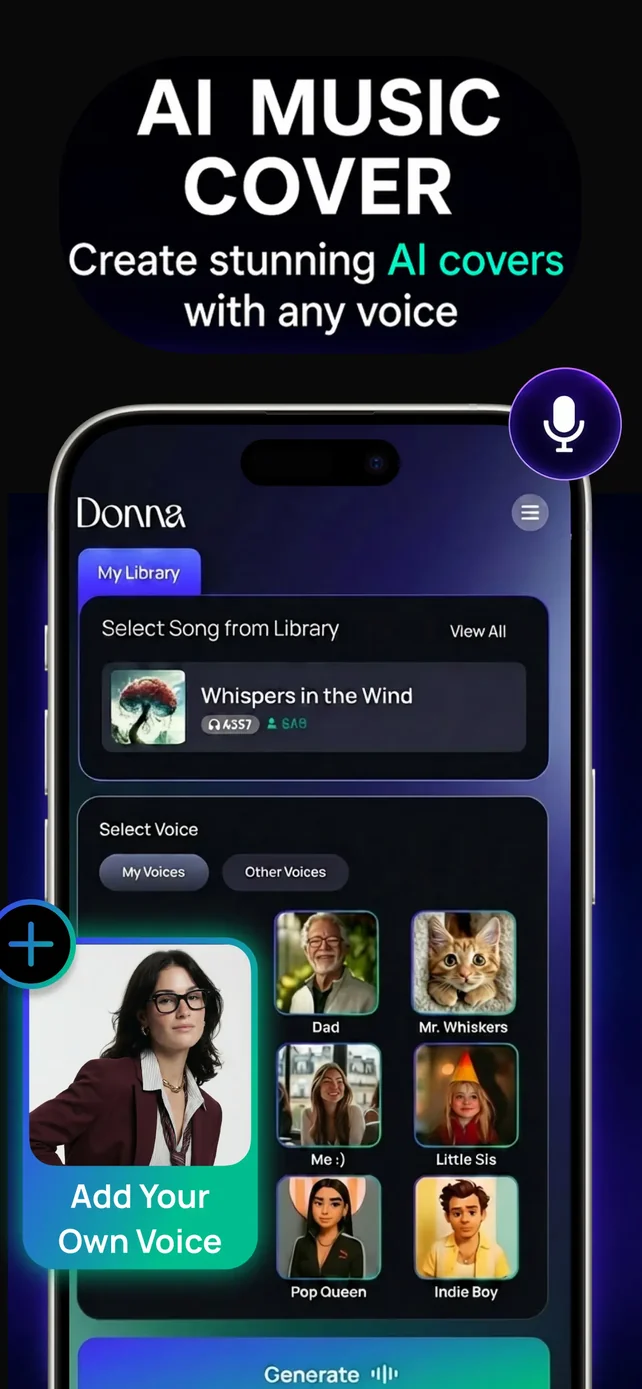 Donna AI Song & Music Maker App Store screenshot 4