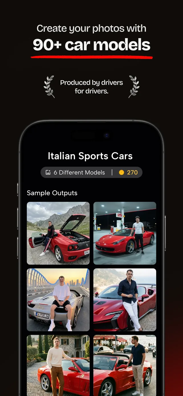 Posely: AI Car Photo & Video App Store screenshot 3
