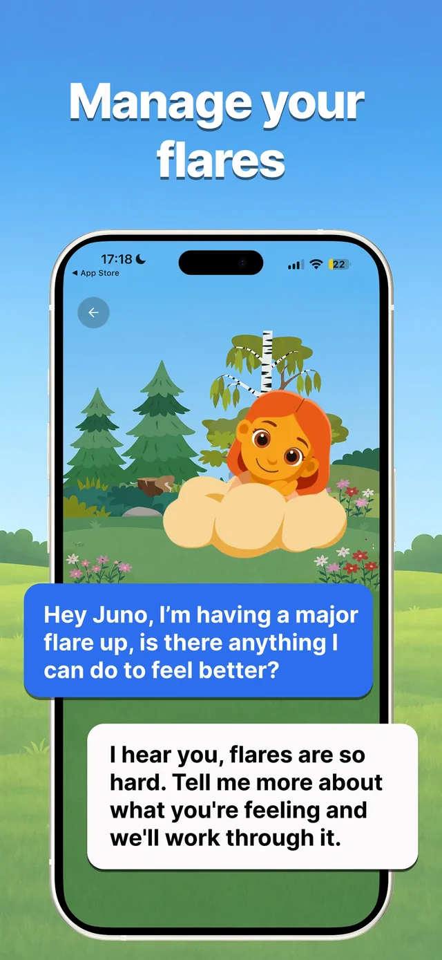 Juno: Chronic Illness Support App Store screenshot 2