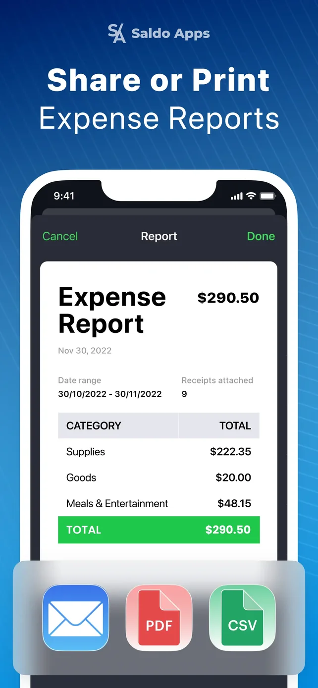 Receipt Scanner・Track Expenses App Store screenshot 3