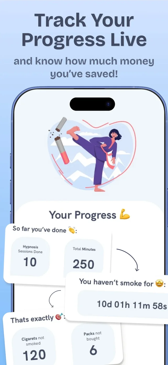 Quit: Hypnosis to Stop Smoking App Store screenshot 3