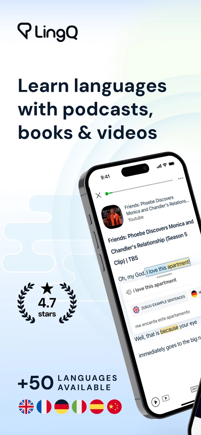 LingQ | Learn Languages App Store screenshot 1