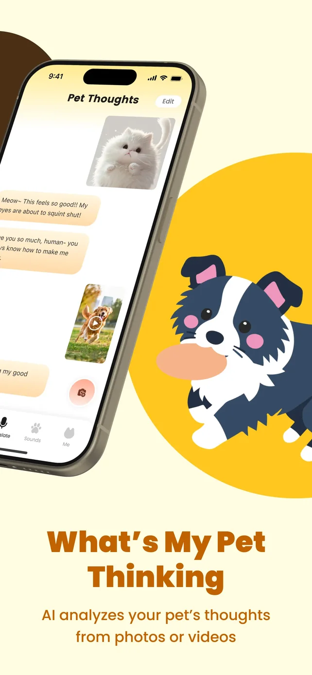 Pet Chat: Cat & Dog Translator App Store screenshot 4