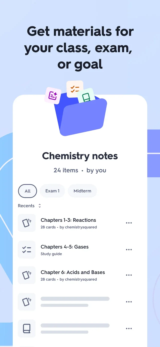 Quizlet: More than Flashcards App Store screenshot 3