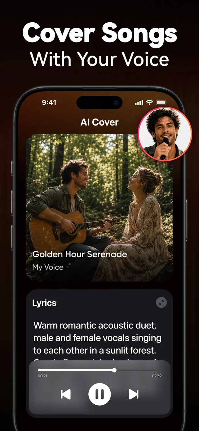 VocalMe: AI Music Generator App Store screenshot 2