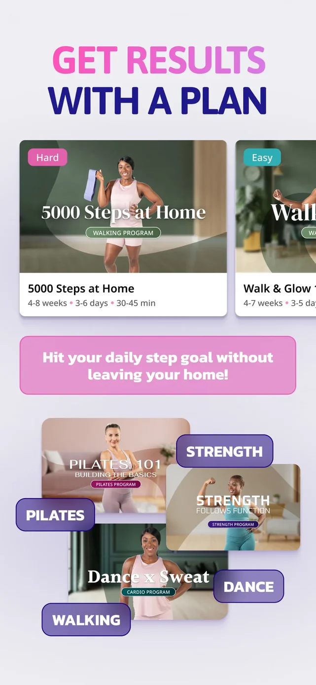 Radiance: Home Fitness Workout App Store screenshot 3