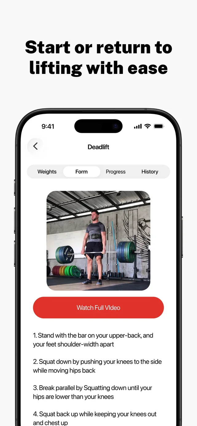 Stronglifts 5x5 Workout Plan App Store screenshot 4