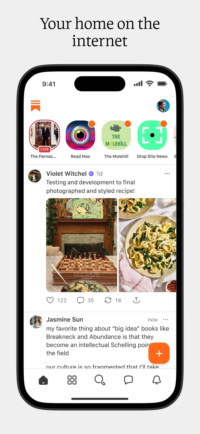 Substack App Store screenshot 1