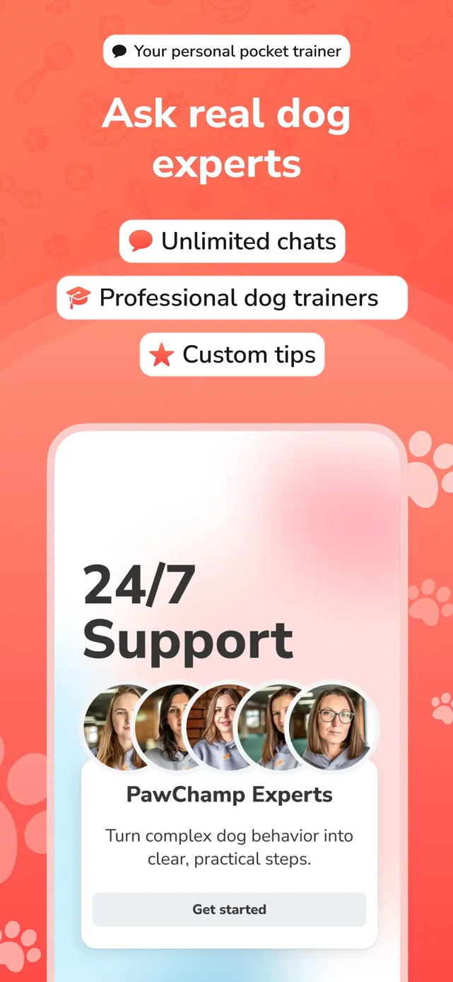 PawChamp - Dog Training & Care App Store screenshot 3