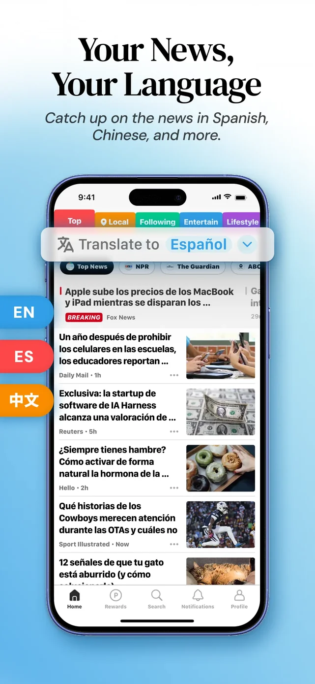 SmartNews: Breaking News App Store screenshot 1