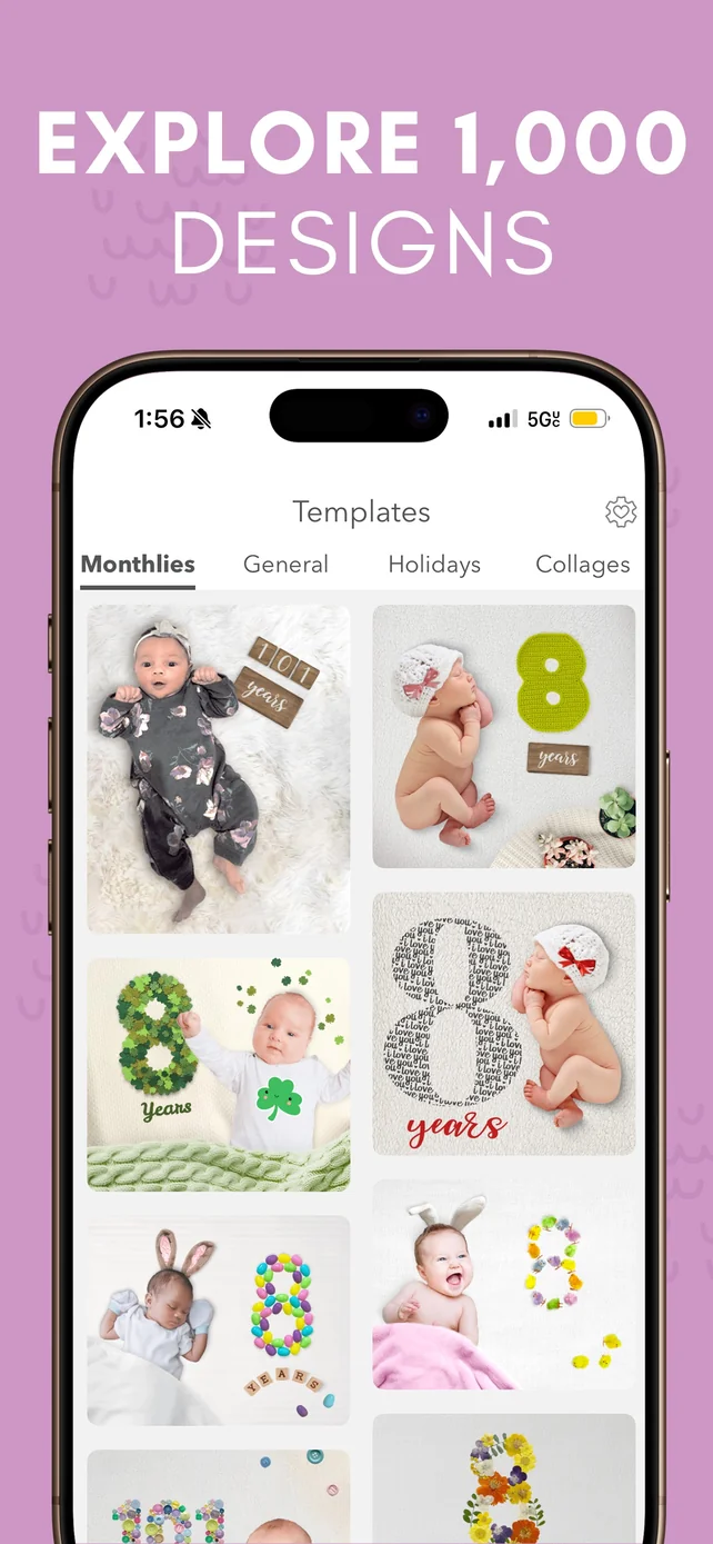 Precious - Baby Photo Art App Store screenshot 4