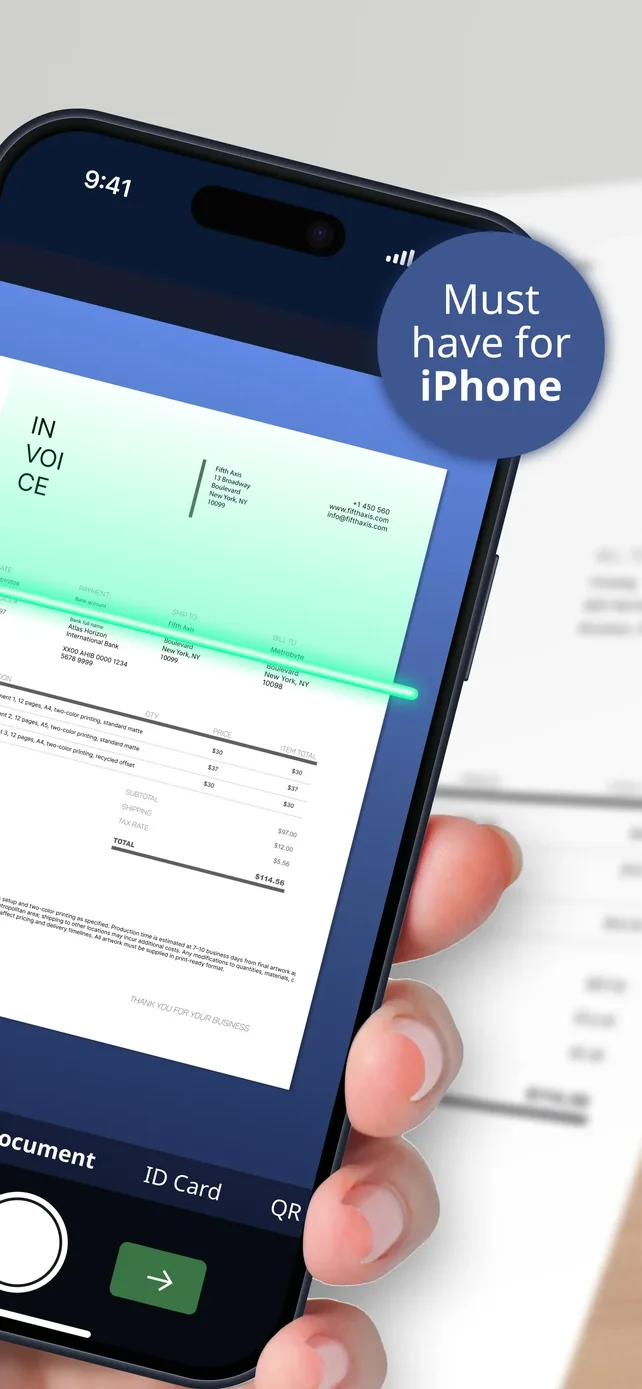 Scan to PDF－Document Scanner App Store screenshot 2