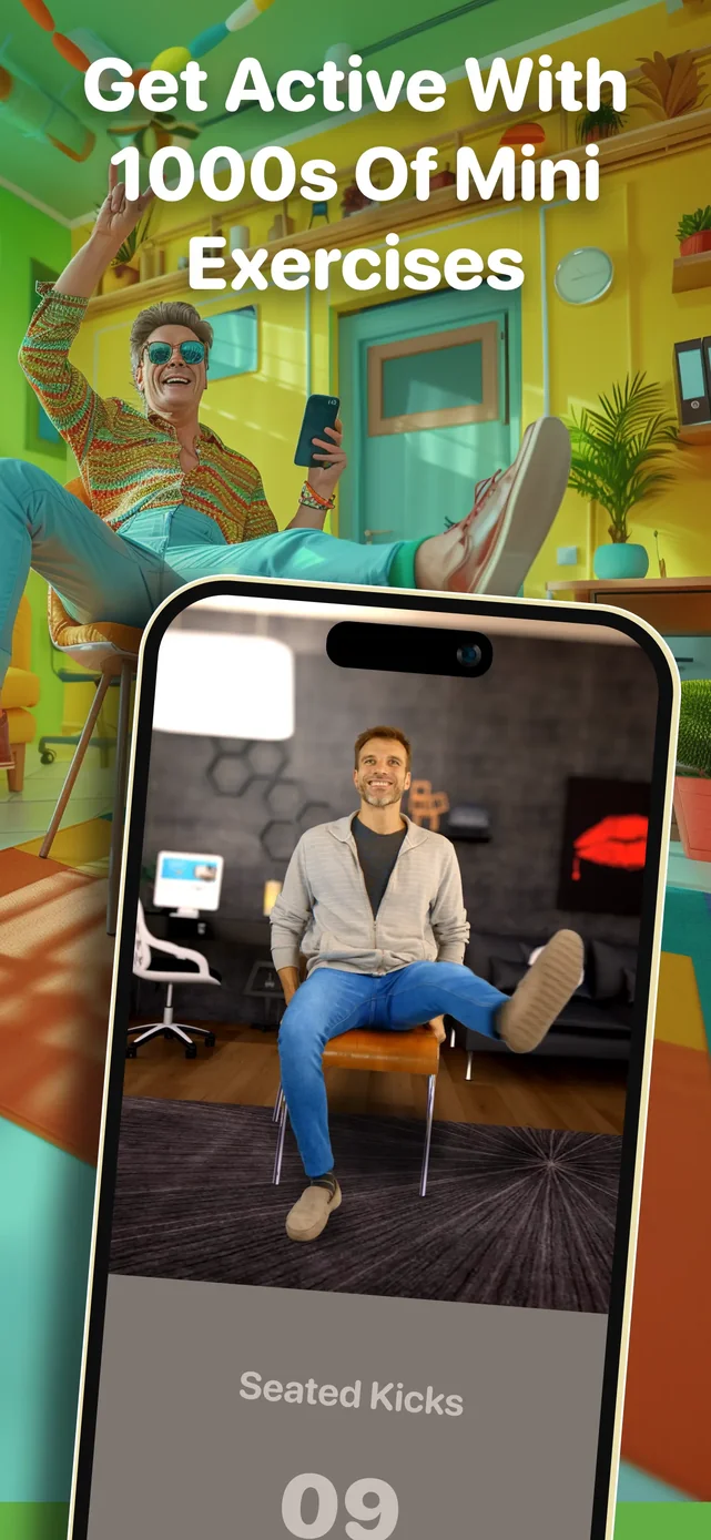 Wakeout! Break the Sit Habit App Store screenshot 3