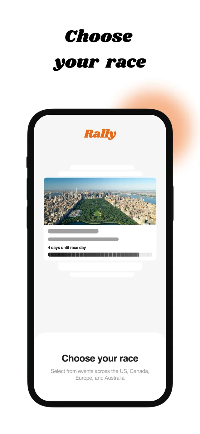 Rally: Voice Notes on Race Day App Store screenshot 2