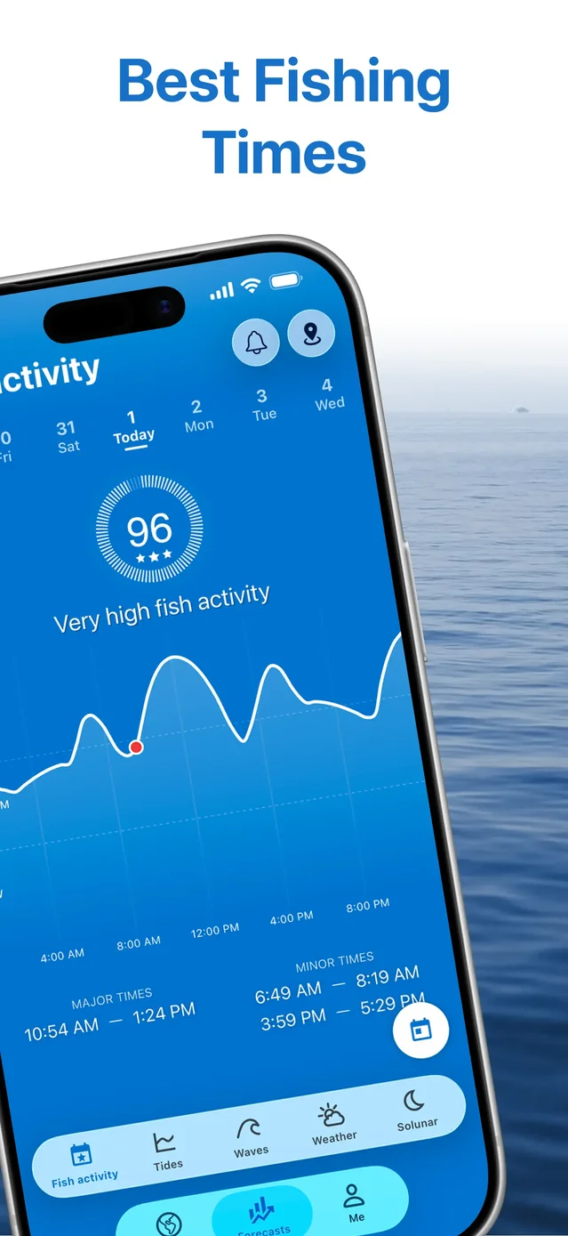 Fishing Points: Map & Forecast App Store screenshot 2