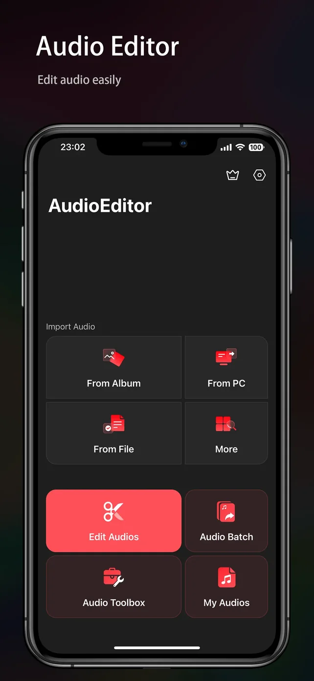 Audio Editor - Music editor App Store screenshot 1