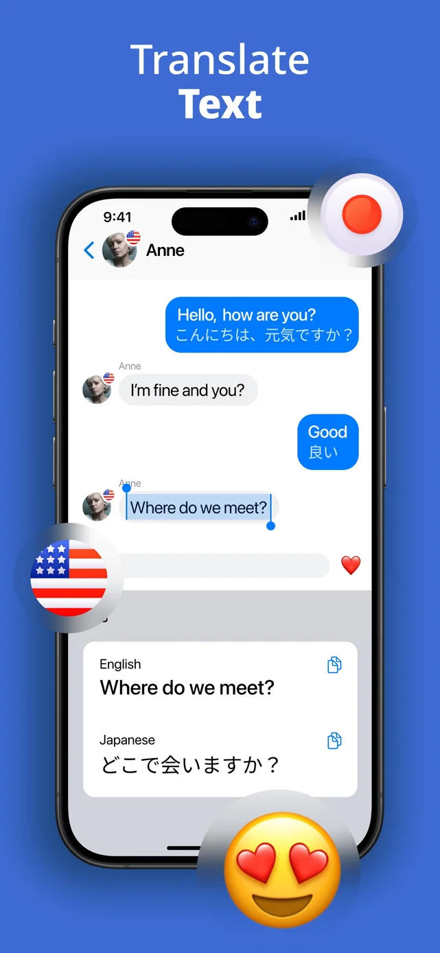 Translator Keyboard - Language App Store screenshot 3
