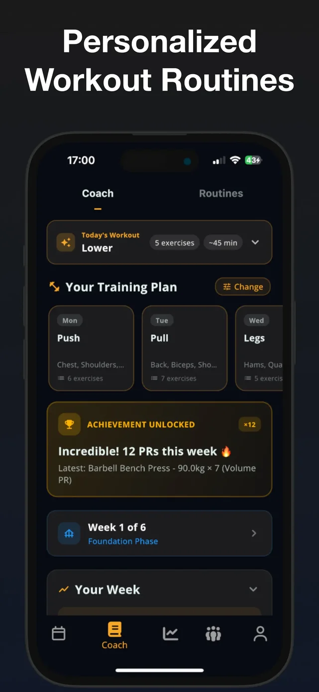 Stronger - Gym Workout Planner App Store screenshot 4
