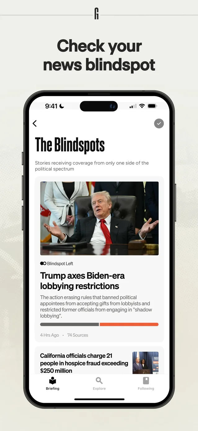 Ground News App Store screenshot 3