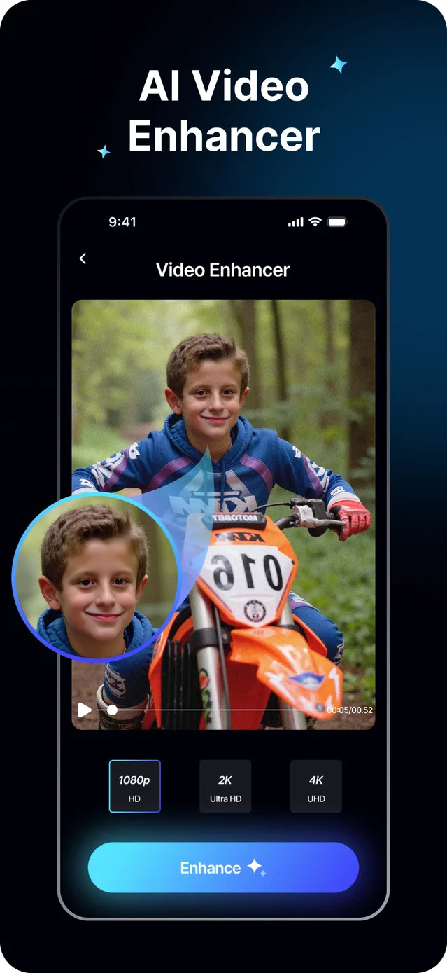 TOP AI: Video Enhancer Photo App Store screenshot 2