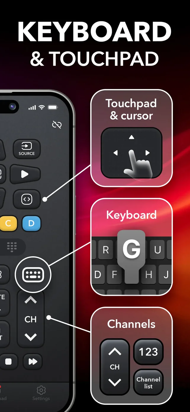 Universal Remote TV Control App Store screenshot 3