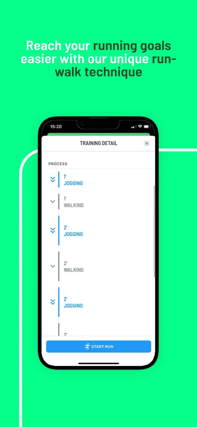 Start 2 Run App Store screenshot 3