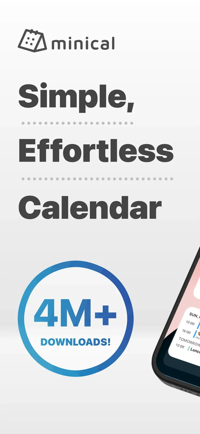 minical - Planner & Calendar App Store screenshot 1