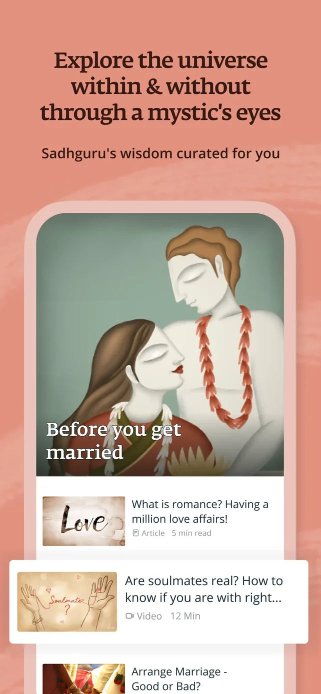 Sadhguru- Yoga & Meditation App Store screenshot 4