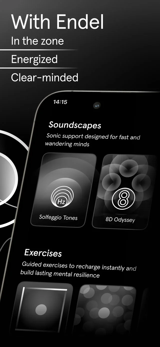 Endel: Focus & Sleep Sounds App Store screenshot 2