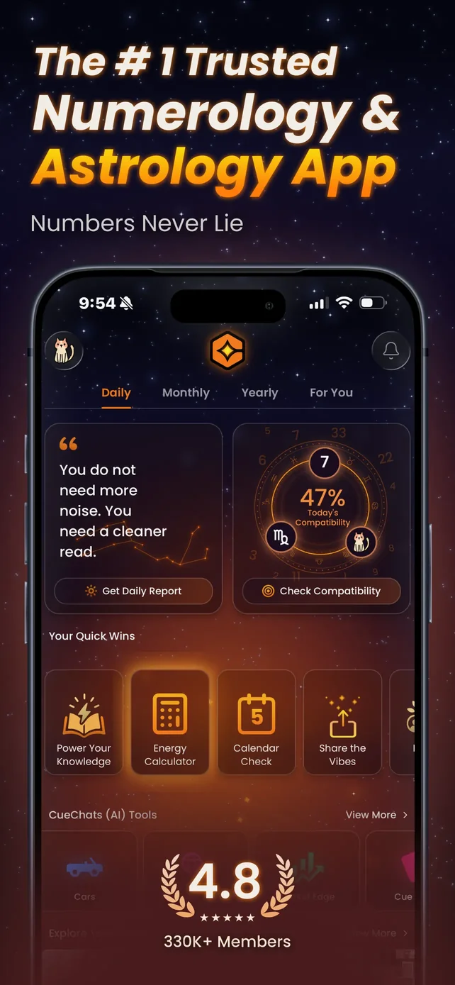 CUE Astrology App Store screenshot 1
