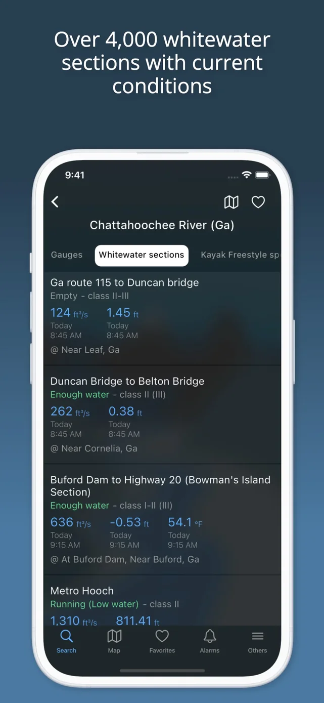 RiverApp - River levels App Store screenshot 4