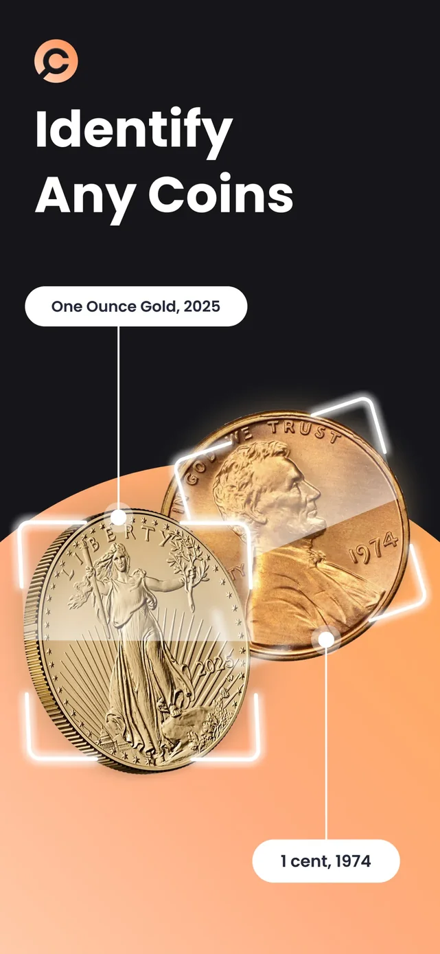CoinIn: Coin Scan Identifier App Store screenshot 1