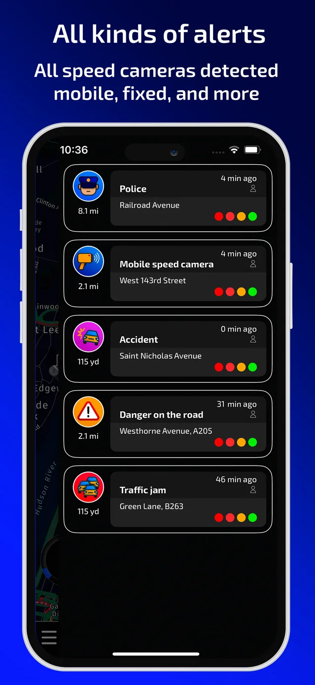 Radarbot: Speed Camera GPS App App Store screenshot 4